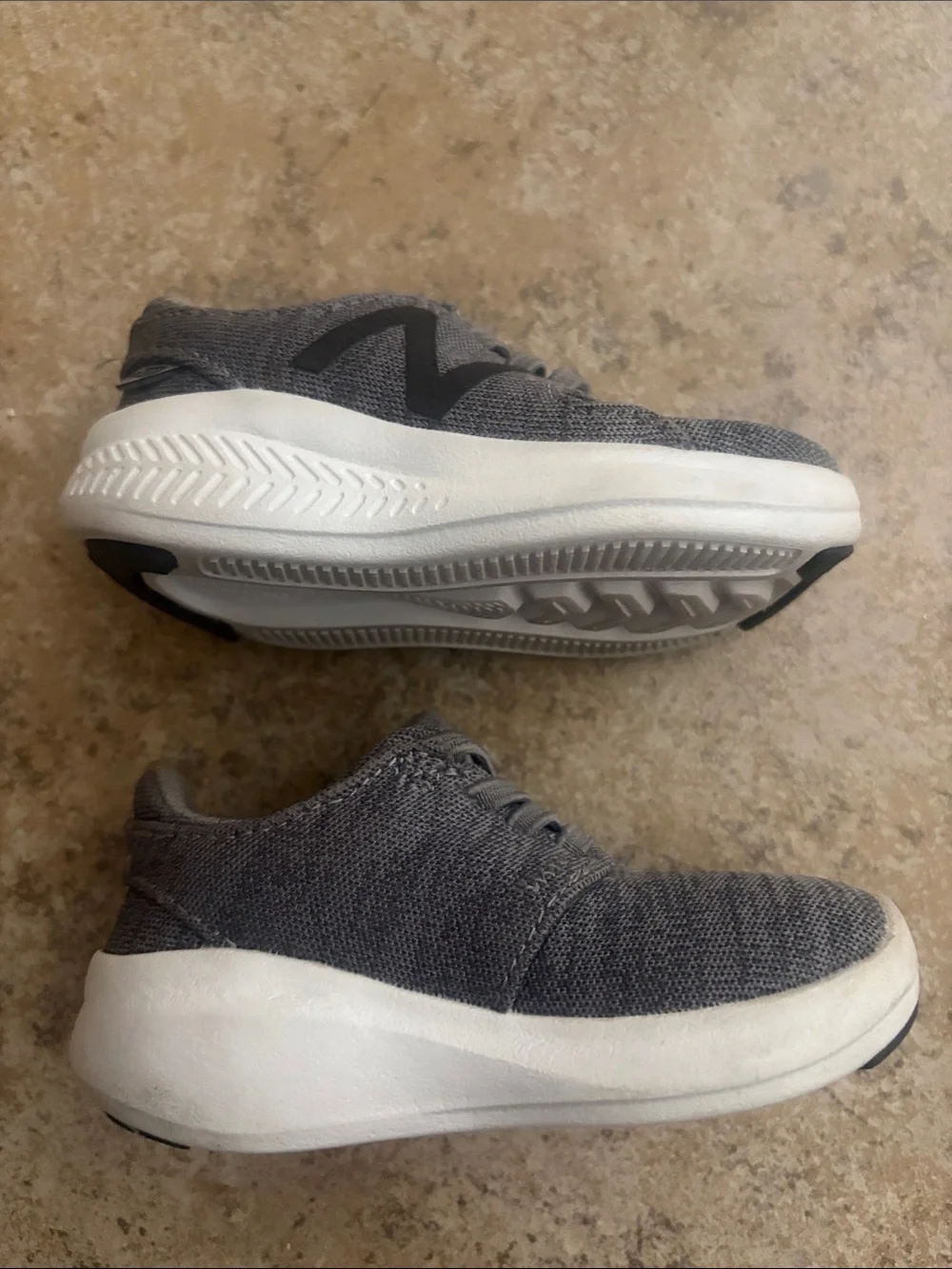 Kids Grey New Balance Sneakers
